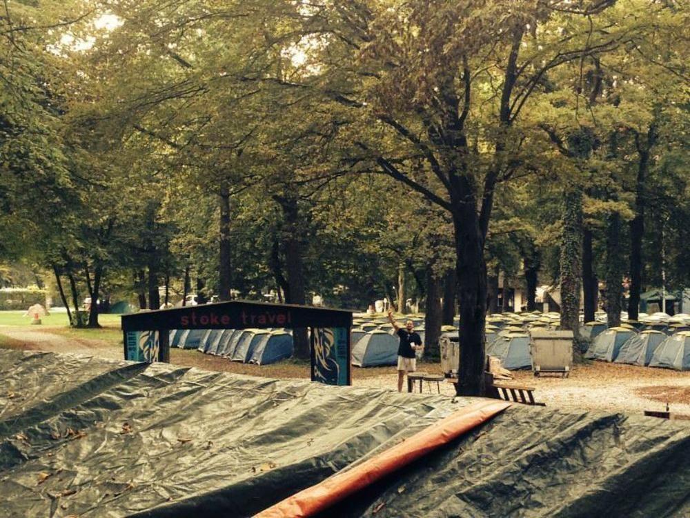 Camping Oktoberfest Party